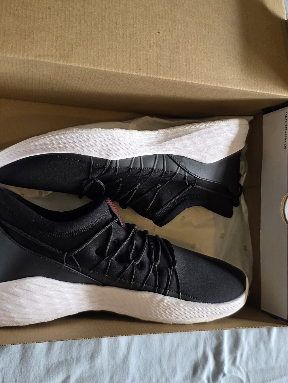 Black and White Athletic Sneakers